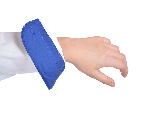 Рубашка VELS 1 син.отд. дет., Размер: 8, Цвет: белый с отд. синей, фото 7 | Интернет-магазин Vels