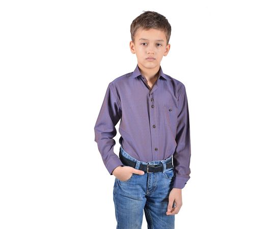 Рубашка VELS 9008/12 отд. дет., Размер: 1, Цвет: фиолет хамелеон , фото 2 | Интернет-магазин Vels