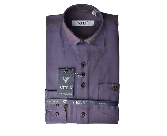 Сорочка дитяча VELS 9008/12 з вставкою, Розмір: 9, Колір: фиолет хамелеон  | Інтернет-магазин Vels