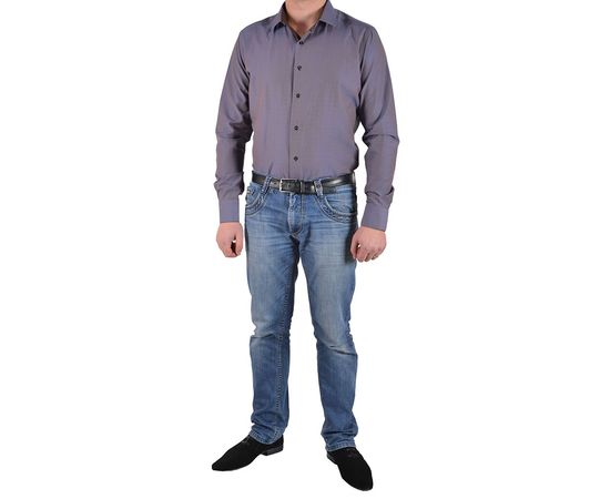 Рубашка VELS 9008/12 пр. отд., Размер: S/182-188, Цвет: фиолет хамелеон , фото 4 | Интернет-магазин Vels