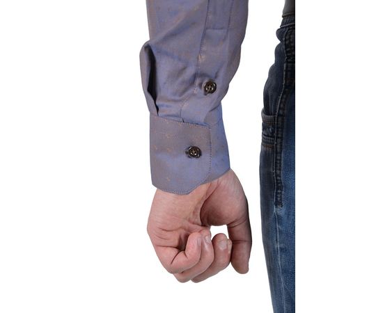 Рубашка VELS 9008/12 пр. отд., Размер: S/182-188, Цвет: фиолет хамелеон , фото 6 | Интернет-магазин Vels