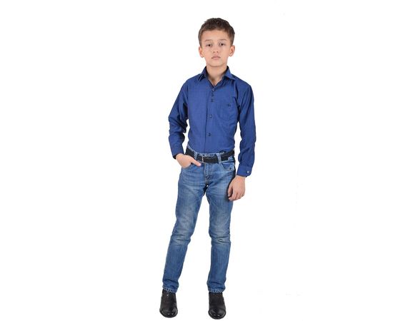 Рубашка VELS 9008/14 отд. дет., Размер: 1, Цвет: темно синий рисунок, фото 4 | Интернет-магазин Vels