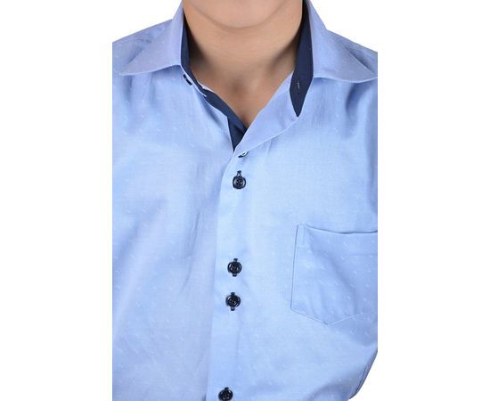 Рубашка детская VELS 9008/4 отд.к/р, Размер: 6, Цвет: голубая; рисунок, фото 5 | Интернет-магазин Vels