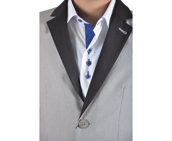 Костюм школьный Vels 3877/1+006/2  (30-34), Размер: 128-60-57, Цвет: серый с коричневым, фото 4 | Интернет-магазин Vels