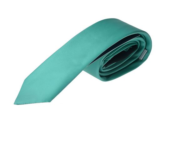 Краватка Vels однотонна №33, Розмір: 0, Колір: молочно-бирюзовая полоса | Інтернет-магазин Vels