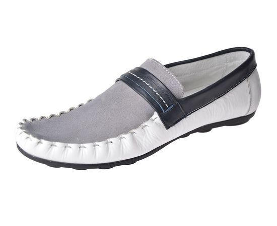 Мокасини VELS 61604/224/7, Розмір: 41, Колір: бело-серый, фото 3 | Інтернет-магазин Vels