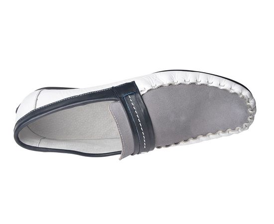 Мокасини VELS 61604/224/7, Розмір: 41, Колір: бело-серый, фото 6 | Інтернет-магазин Vels