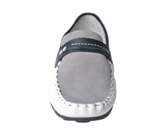 Мокасини VELS 61604/224/7, Розмір: 41, Колір: бело-серый, фото 4 | Інтернет-магазин Vels