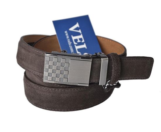 Ремінь VELS дитячий автомат замшевий 30мм, Розмір: 0, Колір: чёрный, фото 3 | Інтернет-магазин Vels