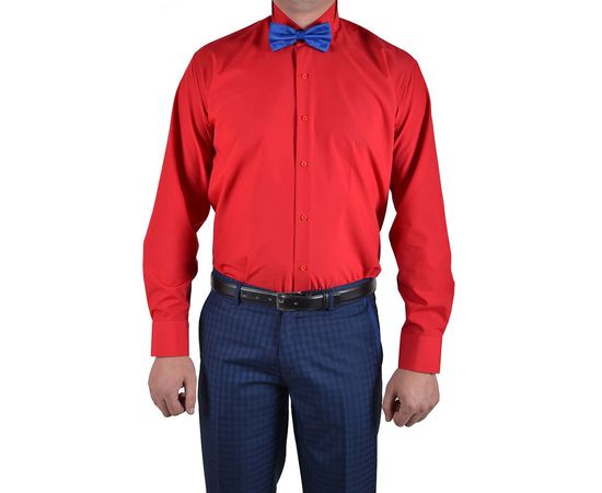 Рубашка VELS 31 кл. (бабочка), Размер: S, Цвет: красный, фото 2 | Интернет-магазин Vels