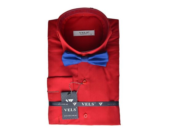 Сорочка  VELS 31 класична (метелик), Розмір: S, Колір: красный | Інтернет-магазин Vels