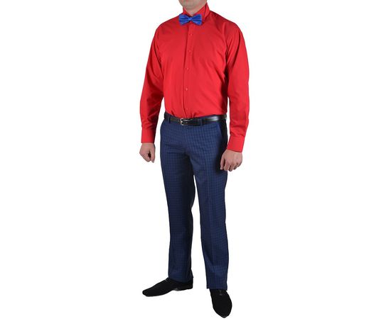 Рубашка VELS 31 кл. (бабочка), Размер: S, Цвет: красный, фото 4 | Интернет-магазин Vels