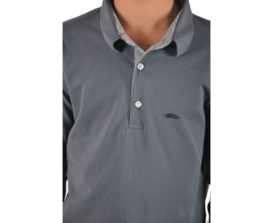 Поло VELS дитячий (5-6-7-8)-3036(02), Розмір: 110/5, Колір: серый, фото 3 | Інтернет-магазин Vels