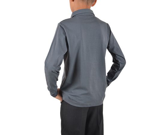 Поло VELS дитячий (5-6-7-8)-3036(02), Розмір: 110/5, Колір: серый, фото 2 | Інтернет-магазин Vels