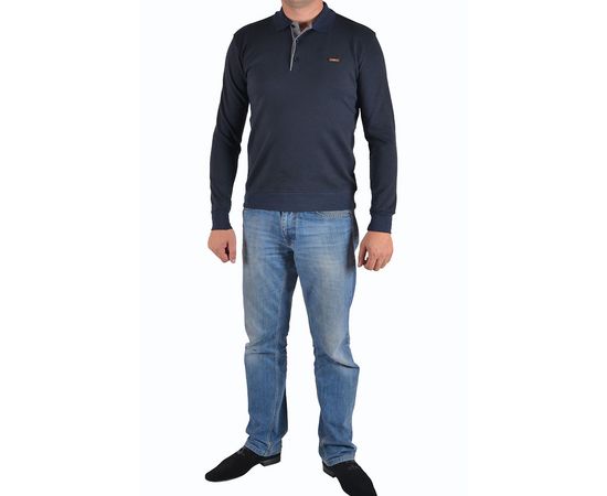 Батник мужской Zinzolin 5679 (04), Размер: M, Цвет: темно синий, фото 3 | Интернет-магазин Vels