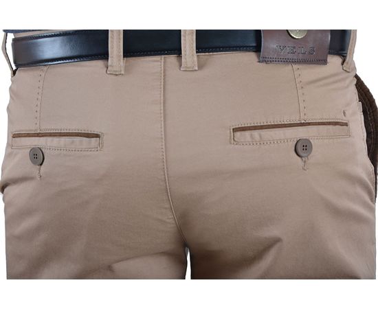Брюки Vels 64622 05, Размер: 58, Цвет: светло-коричневый, фото 3 | Интернет-магазин Vels