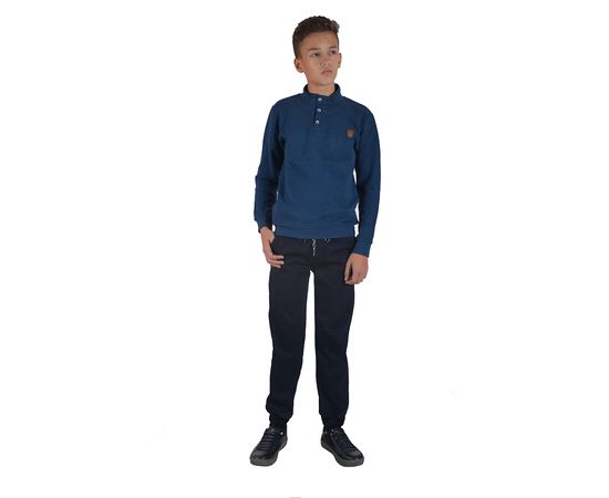 Джоггер дитячі на флісі Ada Yildiz 1805-01 (3-8), Розмір: 6, Колір: темно-синий, фото 6 | Інтернет-магазин Vels