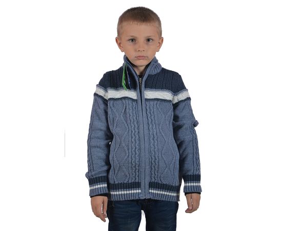 Кофта детская Ada Yildiz 8104 (03), Размер: 134, Цвет: серо-голубой | Интернет-магазин Vels