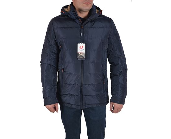 Куртка мужская большой размер зимняя Zaka 890 03, Размер: 54, Цвет: темно-синий | Интернет-магазин Vels