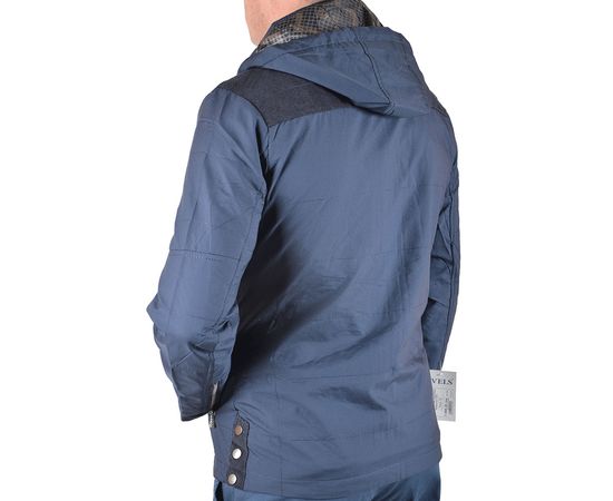 Куртка мужская демисезон Hestovrviio 1675, Розмір: XL (44), Колір: темно синий , фото 2 | Інтернет-магазин Vels