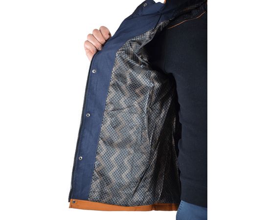 Куртка мужская демисезон Hestovrviio 2212, Розмір: 3XL (50), Колір: темно син.с гор., фото 5 | Інтернет-магазин Vels