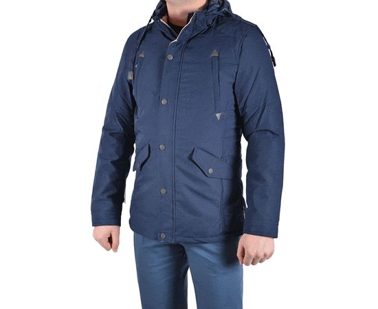 Куртка мужская демисезон Black&fish 12211(02), Размер: XL (44), Цвет: темно синий | Интернет-магазин Vels