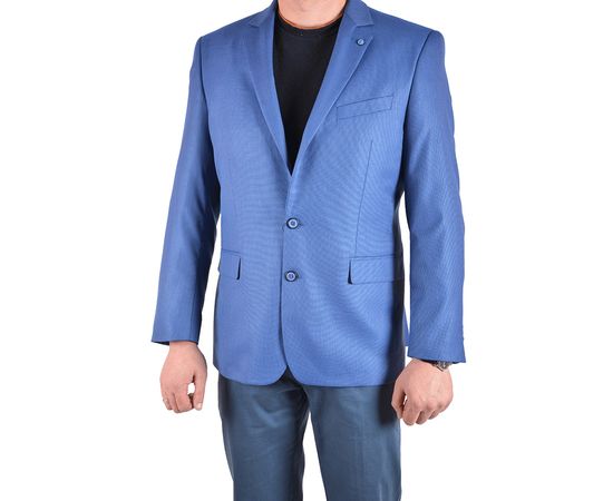 Піджак чоловічий VELS 723/6з Р97/2 великий розмір, Розмір: 58/176, Колір: синий | Інтернет-магазин Vels