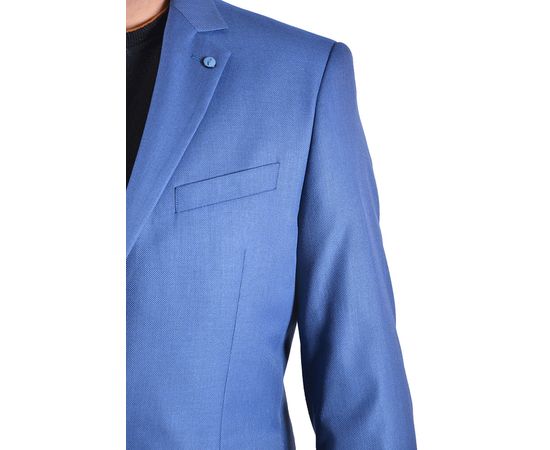 Пиджак мужской большой размер Vels 723/6з, Размер: 58/176, Цвет: синий, фото 3 | Интернет-магазин Vels