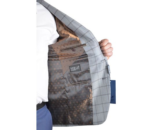 Пиджак мужской Batista 7з, Размер: 50/182, Цвет: серый, фото 5 | Интернет-магазин Vels