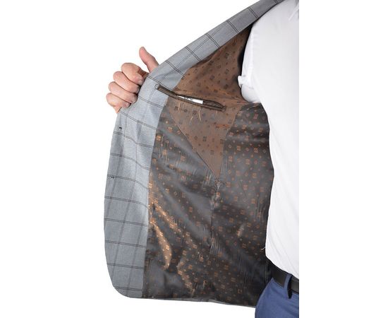 Пиджак мужской Batista 7з, Размер: 50/182, Цвет: серый, фото 6 | Интернет-магазин Vels