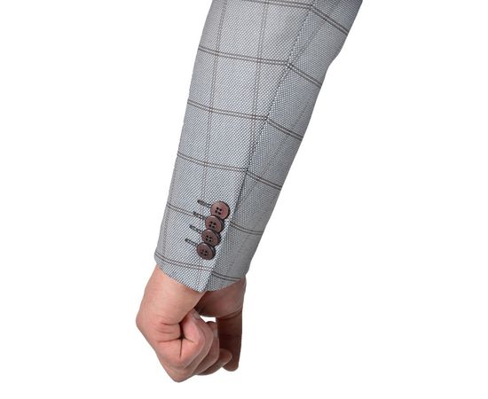 Пиджак мужской Batista 7з, Размер: 50/182, Цвет: серый, фото 4 | Интернет-магазин Vels