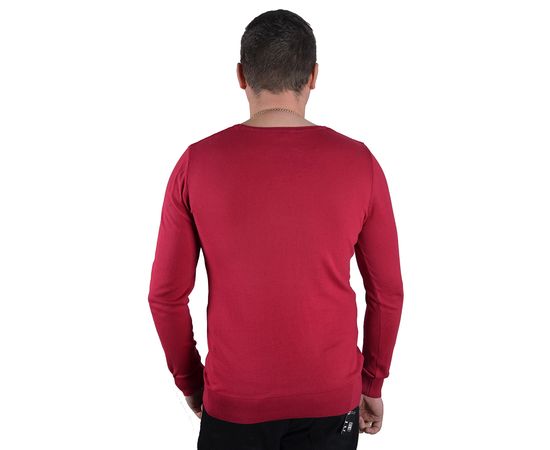 Свитер мужской Adze 82104 03, Размер: M, Цвет: бордо, фото 2 | Интернет-магазин Vels