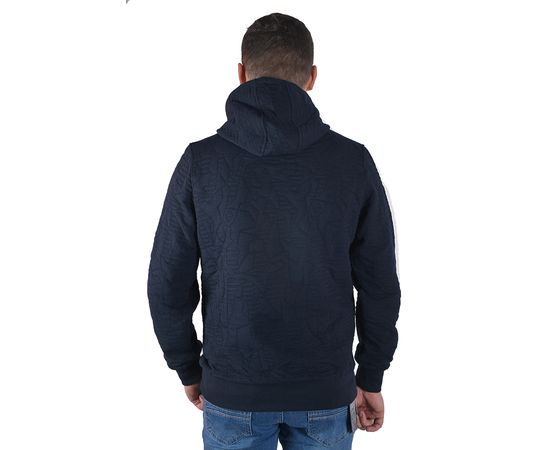 Толстовка мужская спортивная Maraton 1715187, Размер: M, Цвет: темно-синий, фото 2 | Интернет-магазин Vels