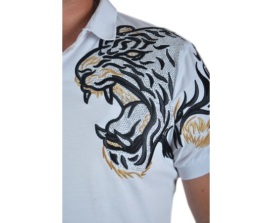 Поло Les Designers 2927 01, Размер: S, Цвет: белый, фото 2 | Интернет-магазин Vels