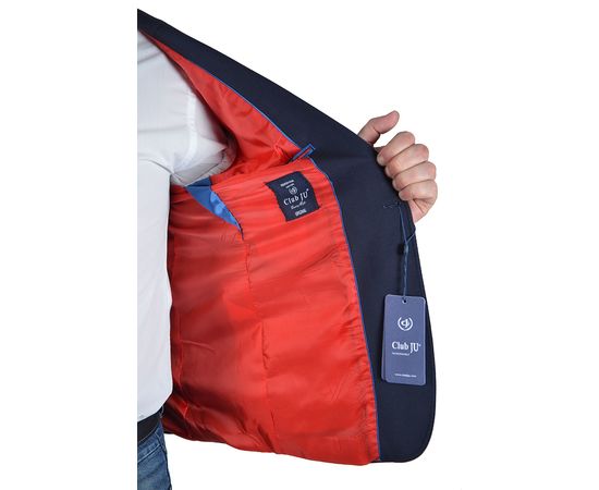 Пиджак мужской Club JU 292-01, Размер: 48, Цвет: темно-синий, фото 4 | Интернет-магазин Vels