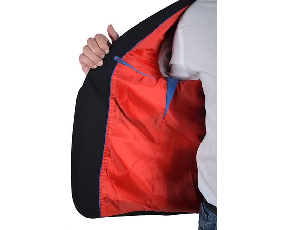 Пиджак мужской Club JU 292-02, Размер: 48, Цвет: чёрный, фото 3 | Интернет-магазин Vels