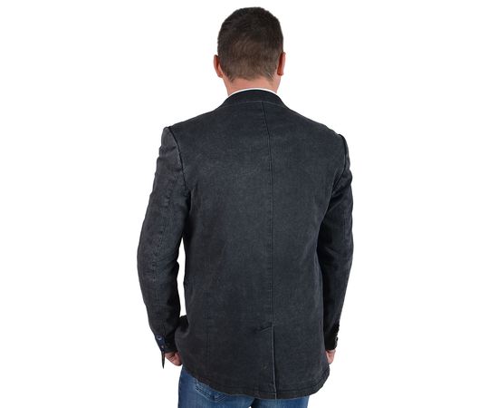 Пиджак мужской джинсовый Club JU 290-02, Размер: 52, Цвет: тёмно-серый, фото 2 | Интернет-магазин Vels
