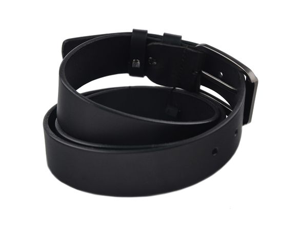 Ремень мужской кожаный VELS 35 мм 17, Размер: 120, Цвет: чёрный, фото 2 | Интернет-магазин Vels