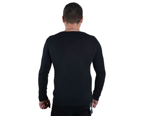 Свитер мужской Adze 82108 04, Размер: L, Цвет: чёрный, фото 2 | Интернет-магазин Vels