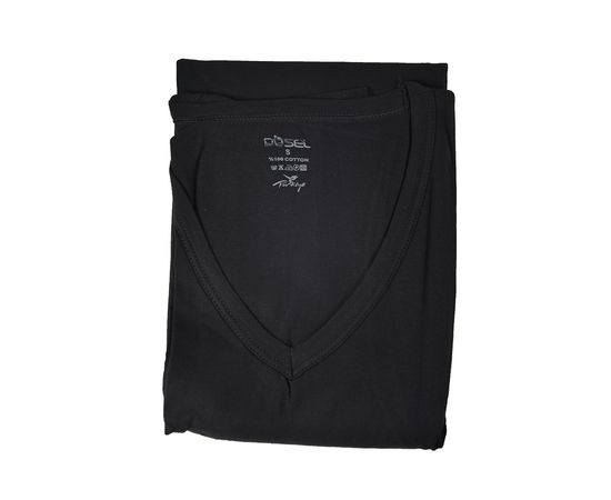 Чоловіча футболка Dusel 240 (01), Розмір: S, Колір: чёрный, фото 2 | Інтернет-магазин Vels