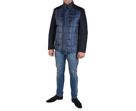 Куртка Montmen 514 (03), Розмір: 50, Колір: синий с  налокот., фото 3 | Інтернет-магазин Vels