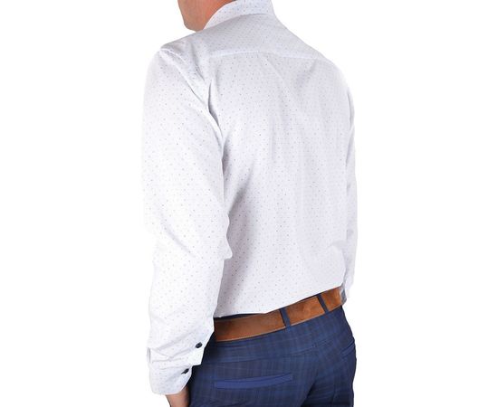 Сорочка VELS 60067.02 пр.обр, Розмір: 3XL, Колір: белая с рисунком, фото 3 | Інтернет-магазин Vels