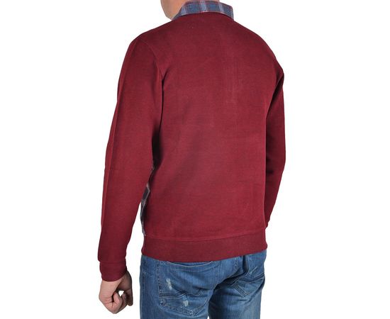 Свитер Mu-ru 152-01, Размер: M, Цвет: бордово-синяя клет., фото 2 | Интернет-магазин Vels