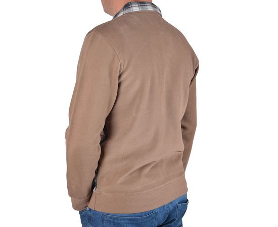 Свитер Mu-ru 152-02, Размер: XL, Цвет: бежевая клетка, фото 2 | Интернет-магазин Vels