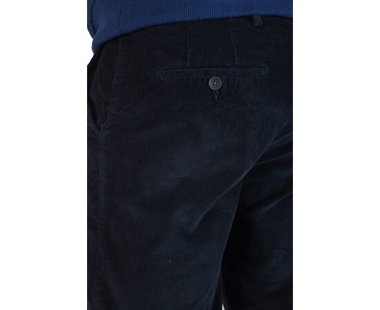 Брюки чоловічі притал Daniel Voi 2960-01 вельвет, Розмір: 40, Колір: темно синий , фото 3 | Інтернет-магазин Vels