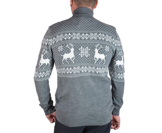 Гольф чоловічий SIGNORE 20201-02, Розмір: M, Колір: серый с оленями, фото 2 | Інтернет-магазин Vels