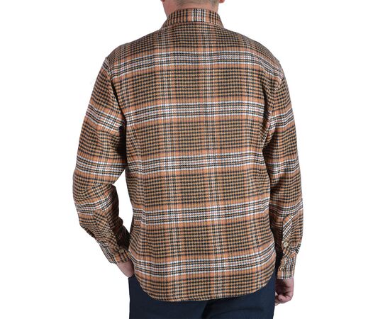 Сорочка чоловіча утеплена Jean Piere 4803, Розмір: L, Колір: TABA, фото 3 | Інтернет-магазин Vels