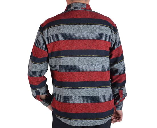 Рубашка мужская утеплённая Jean Piere 4813, Размер: M, Цвет: CLARET RED, фото 2 | Интернет-магазин Vels