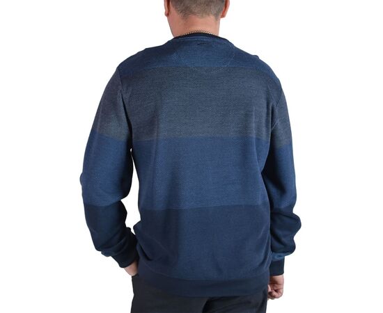 Свитер мужской большого размера MCL 35203-02, Размер: 4XL, Цвет: синий, фото 2 | Интернет-магазин Vels