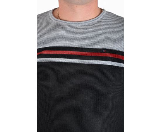 Батник чоловічий Ce&Ce 110 (03), Розмір: M, Колір: серо-чёрный, фото 2 | Інтернет-магазин Vels